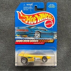 Hot Wheels Shadow Jet Toy Car - Vibrant Yellow 2 of 4